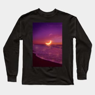 Moonlight Beach Long Sleeve T-Shirt